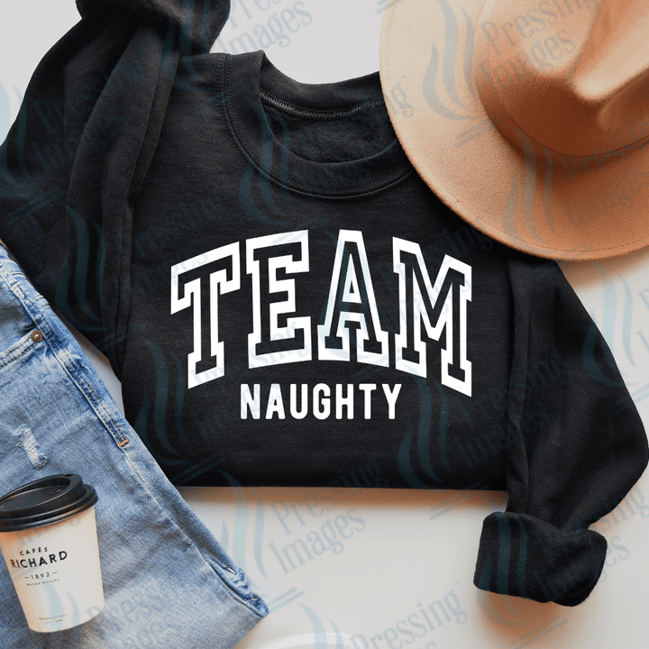 DTF 3381 Team naughty - Pressing Images