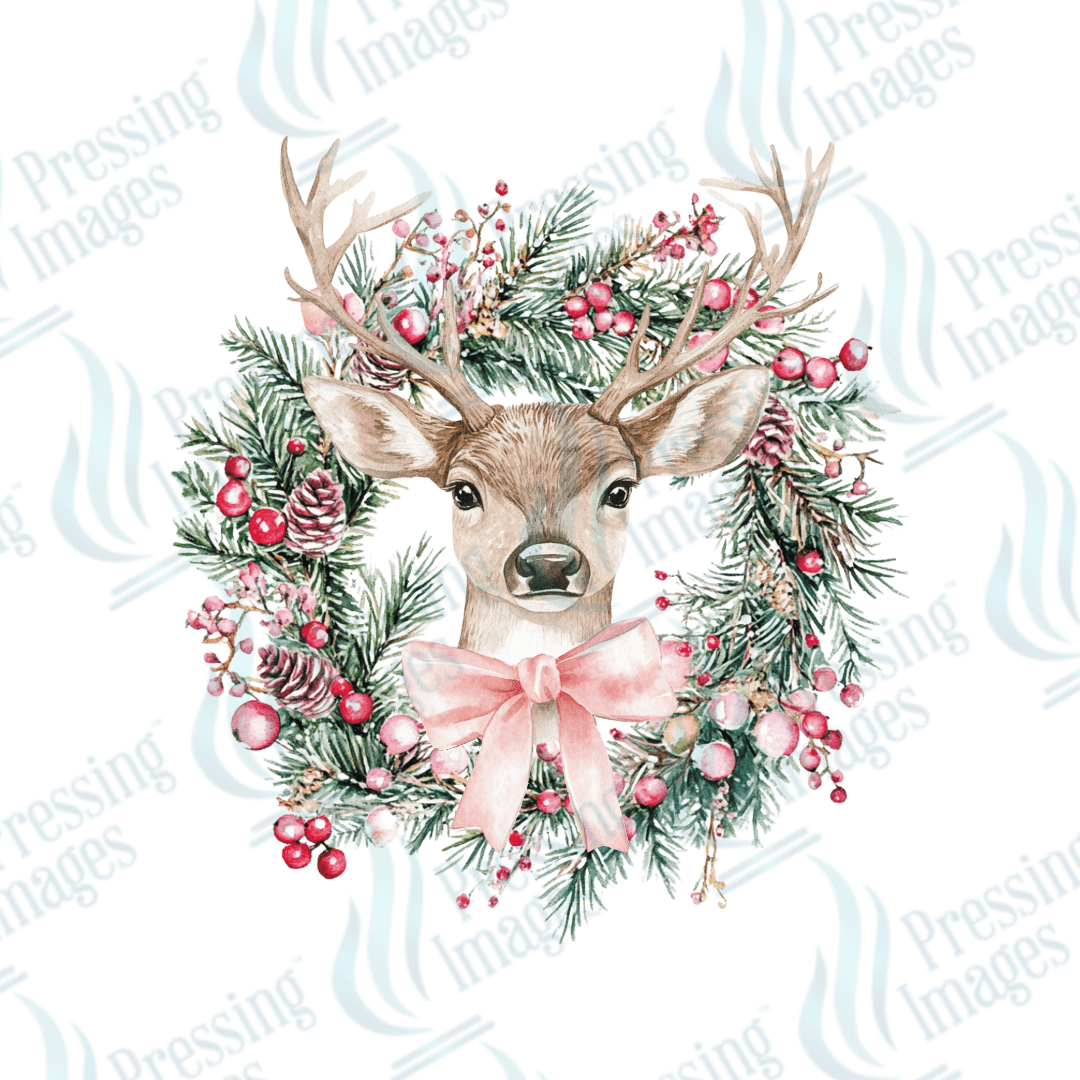 DTF 3384 Wreath - Pressing Images