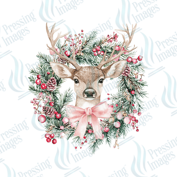 DTF 3384 Wreath - Pressing Images