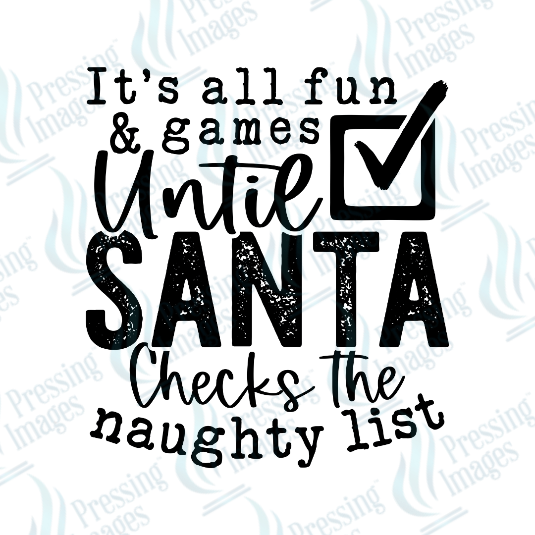 DTF 3389 It's all fun and games until... - Pressing Images