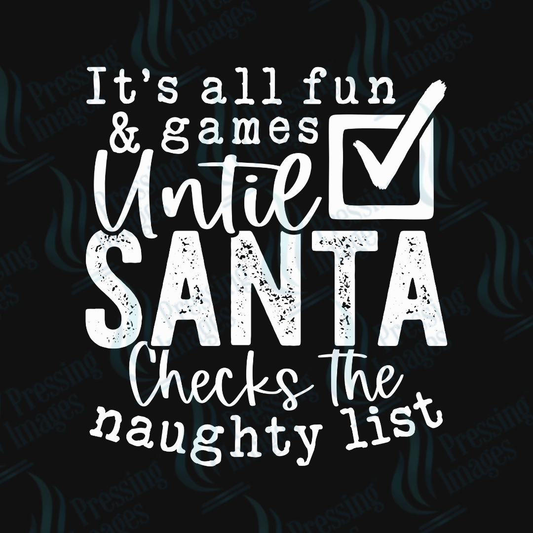 DTF 3389 It's all fun and games until... - Pressing Images