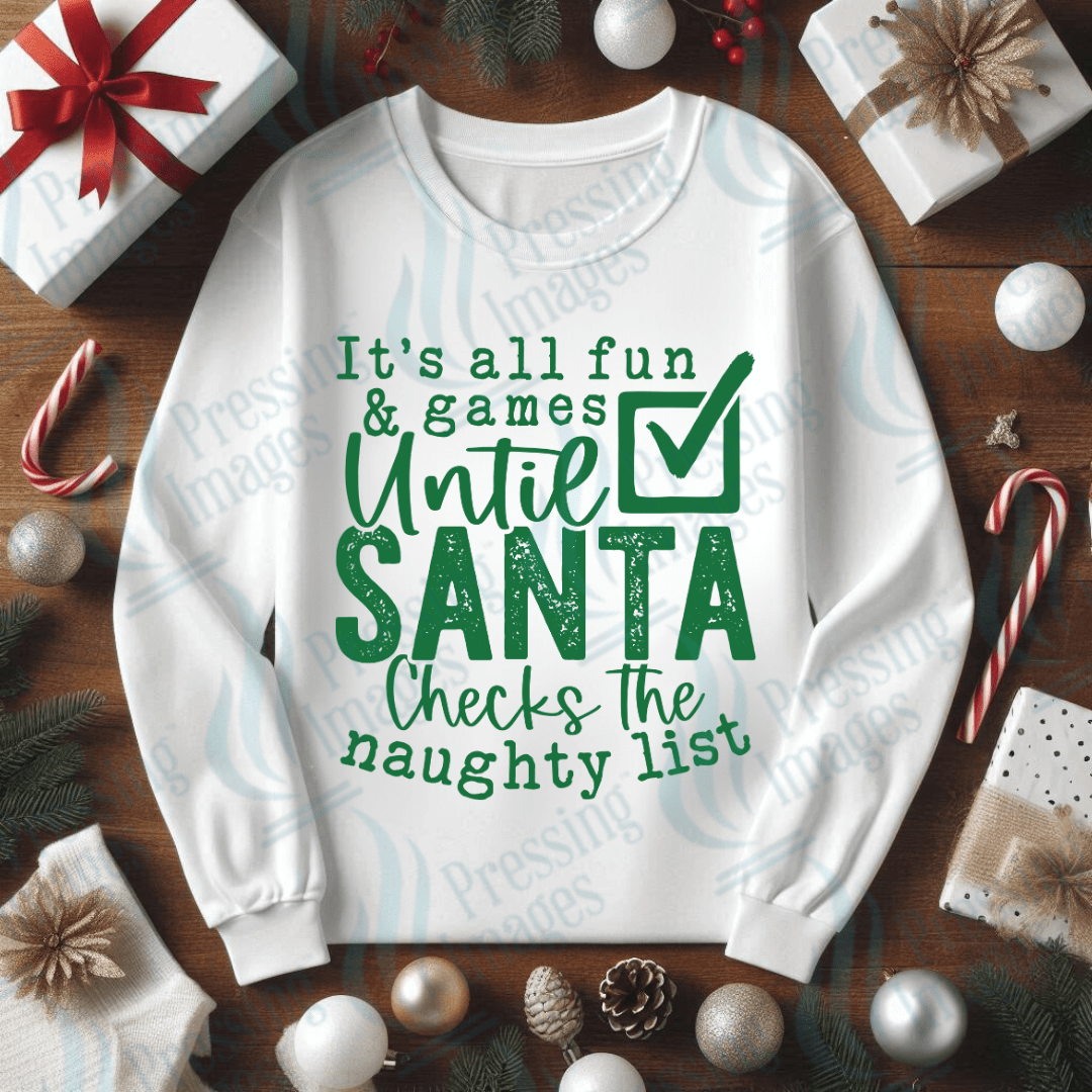 DTF 3389 It's all fun and games until... - Pressing Images