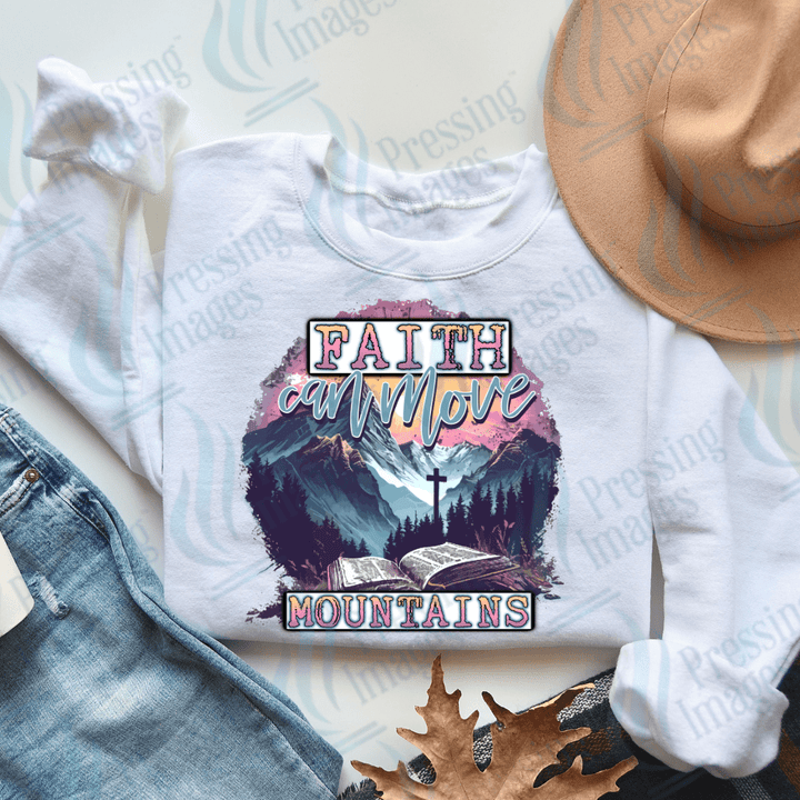DTF 3408 Faith can move mountains - Pressing Images