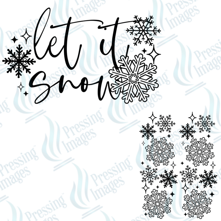 Let It Snow Snowflakes | Pressing Images (#3414)