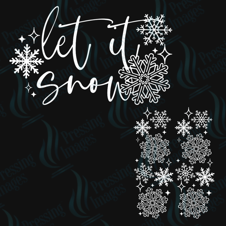 Let It Snow Snowflakes | Pressing Images (#3414)