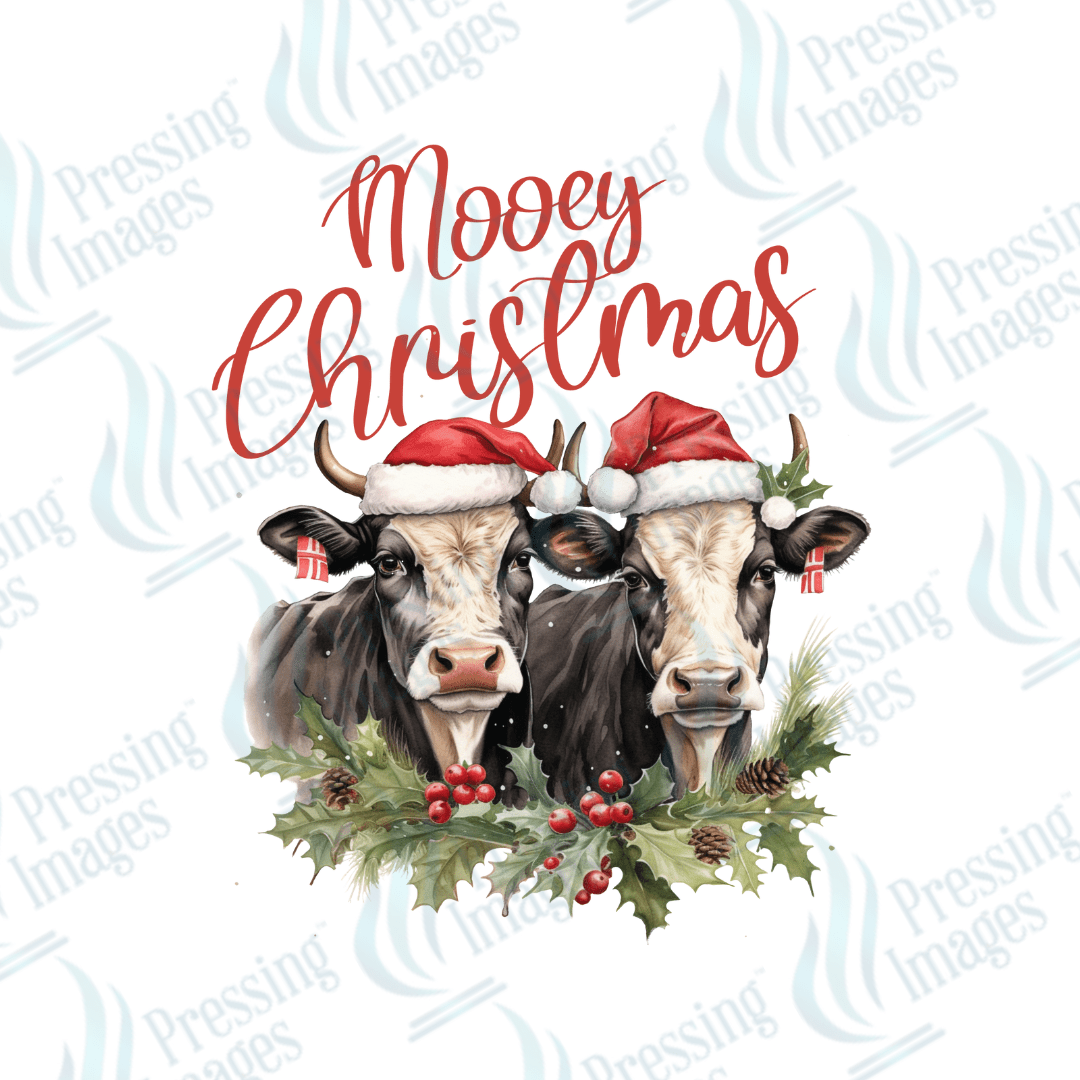 DTF 3423 Mooey Christmas - Pressing Images