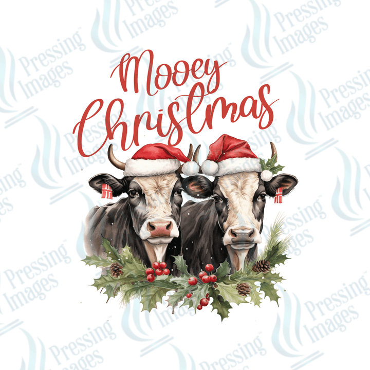 DTF 3423 Mooey Christmas - Pressing Images