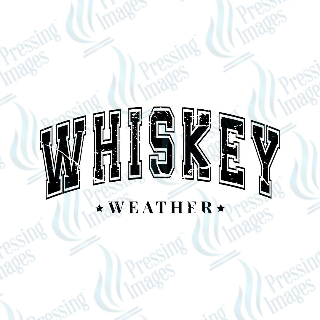 DTF 3434 Whiskey weather - Pressing Images
