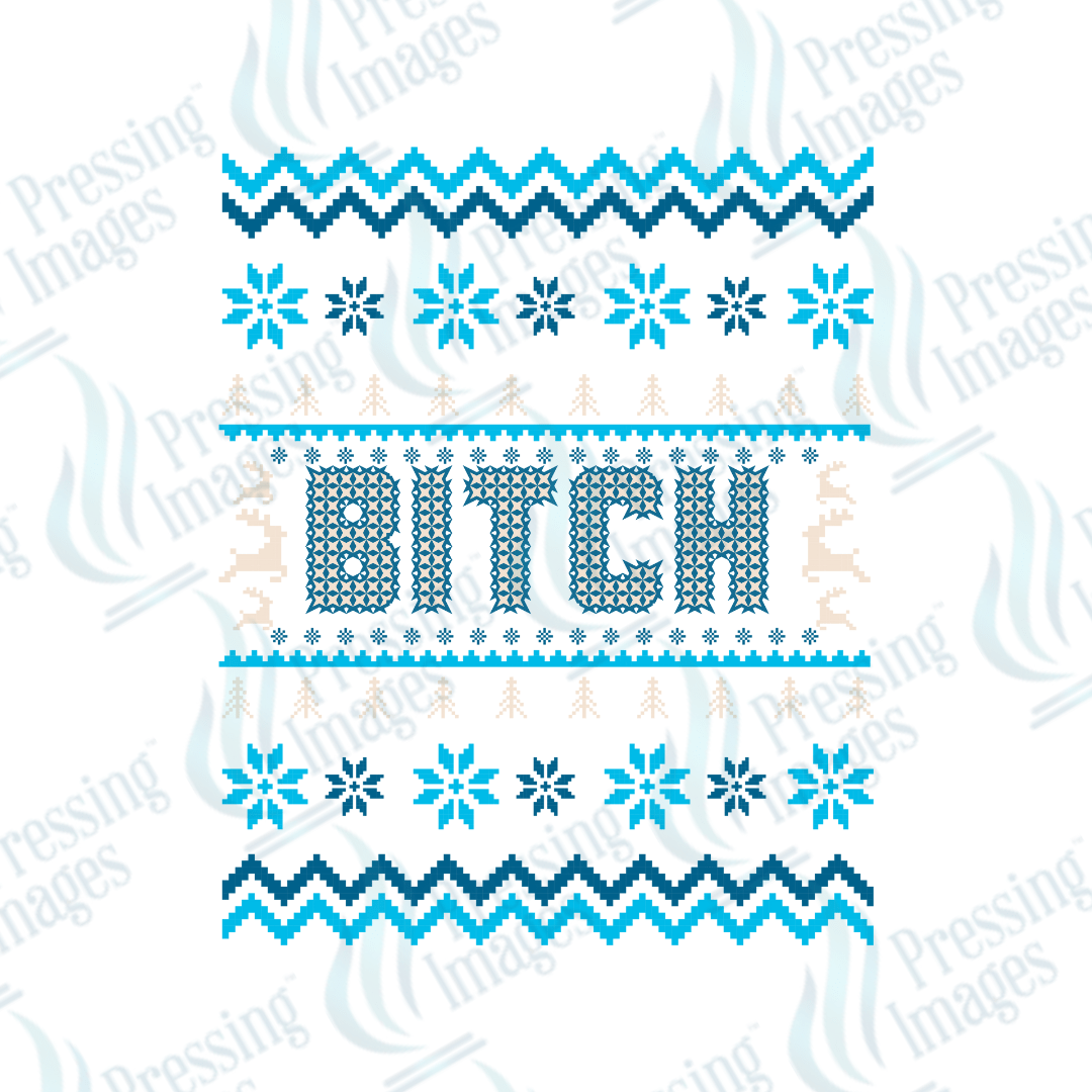 DTF 3442 Bitch - Pressing Images