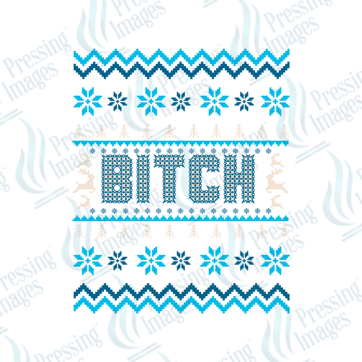 DTF 3442 Bitch - Pressing Images
