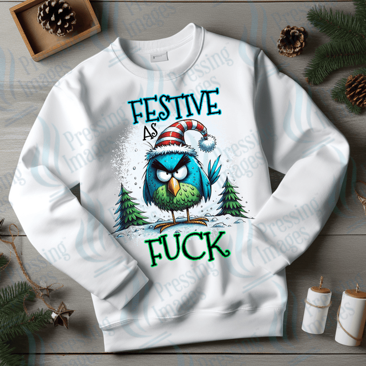 DTF 3446 Festive AF - Pressing Images