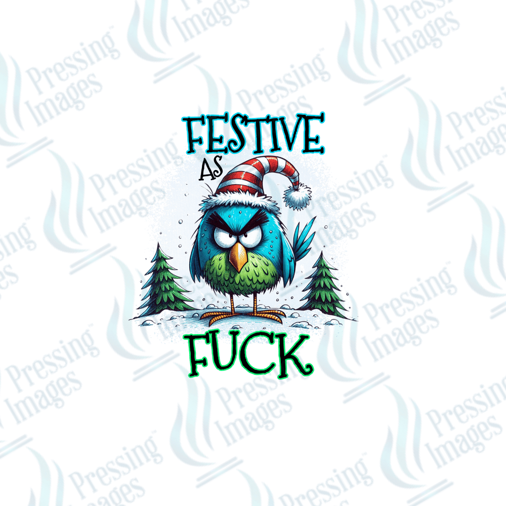 DTF 3446 Festive AF - Pressing Images