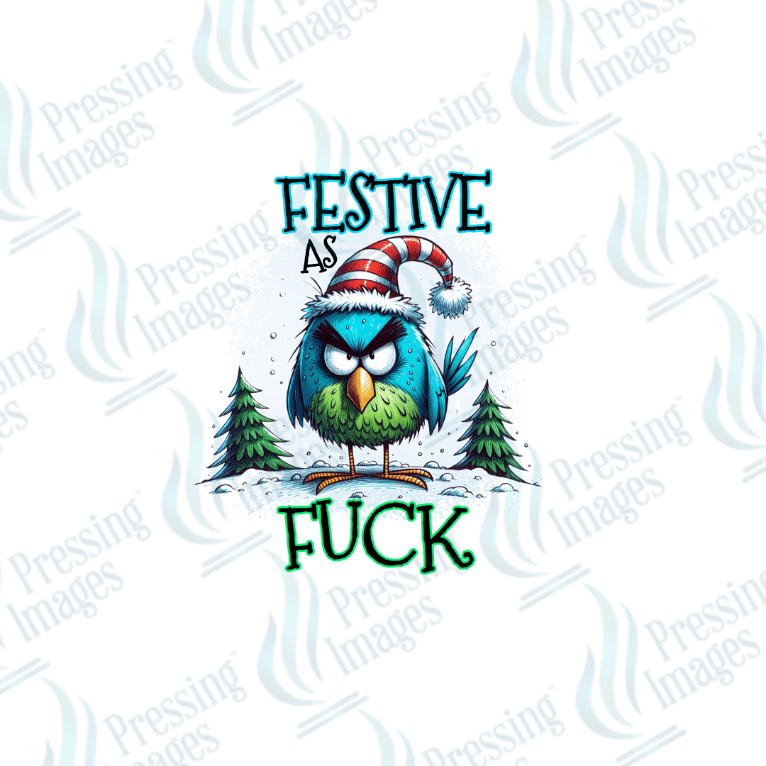 DTF 3446 Festive AF - Pressing Images