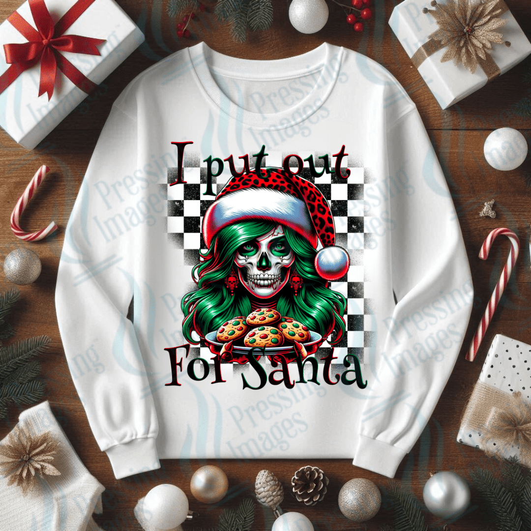 DTF 3449 I put out for Santa - Pressing Images