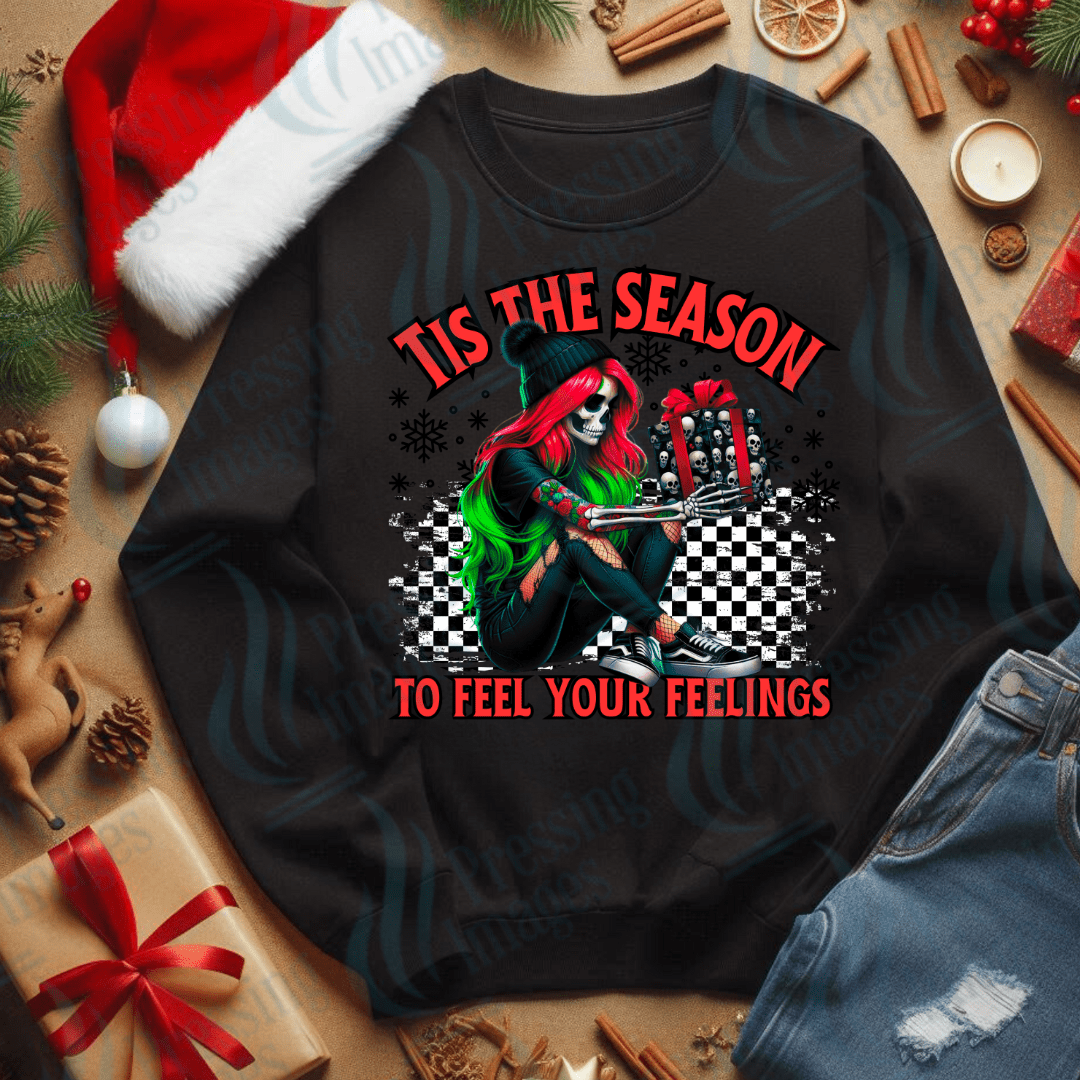 DTF 3465 Tis the season to feel your feelings - Pressing Images