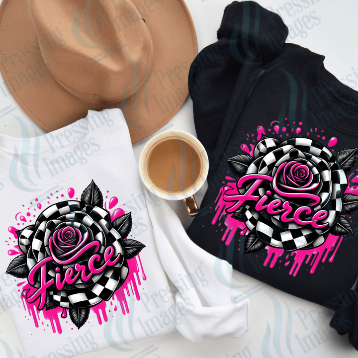 DTF 3469 Fierce rose - Pressing Images