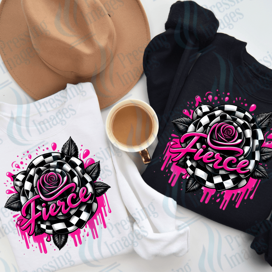 DTF 3469 Fierce rose - Pressing Images