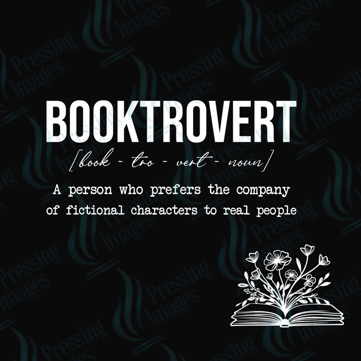 DTF 3470 Booktrovert - Pressing Images