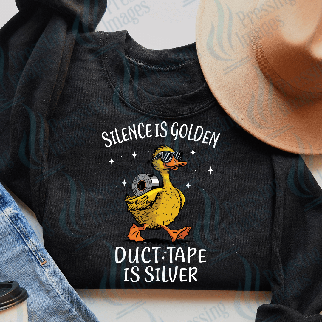 DTF 3471 Silence is golden - Pressing Images