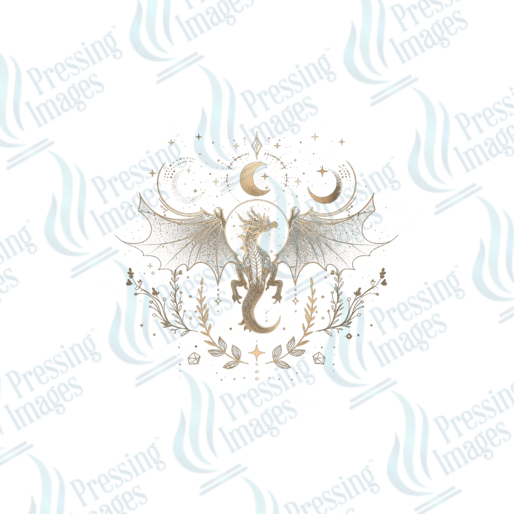 DTF 3497 Dragon - Pressing Images