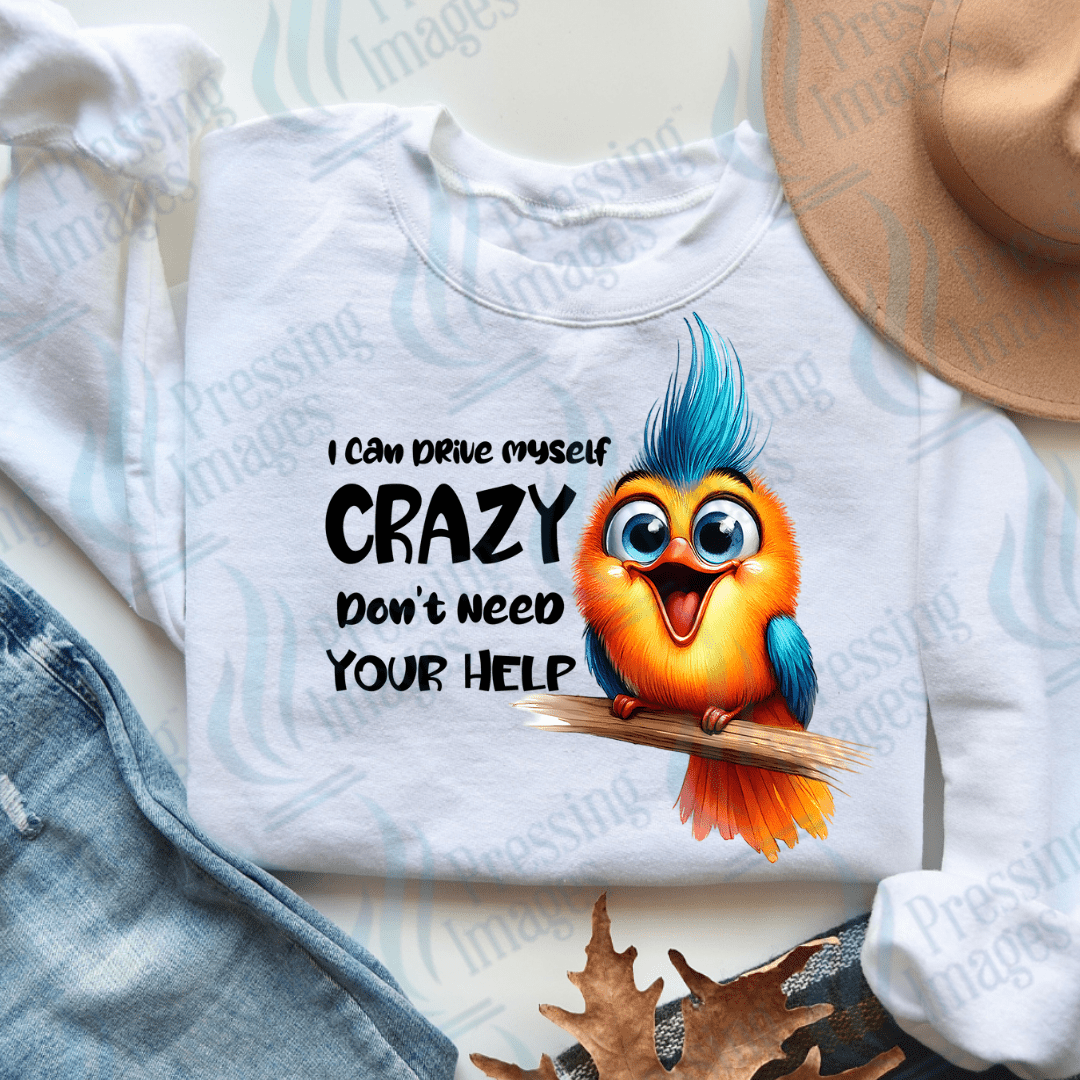 DTF 3508 I can drive myself crazy - Pressing Images