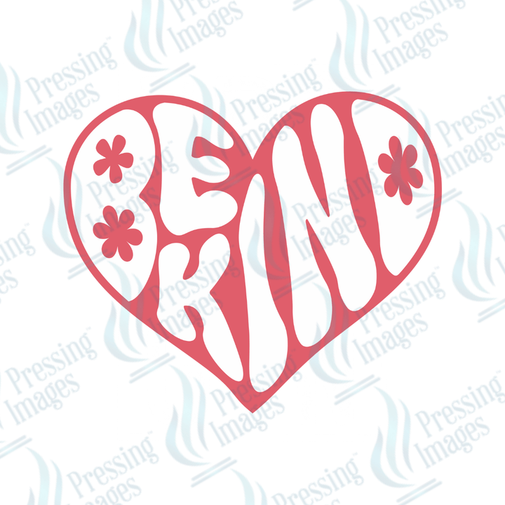 DTF 3512 Be Kind - Pressing Images