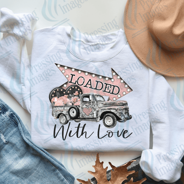 DTF 3519 Loaded with love - Pressing Images