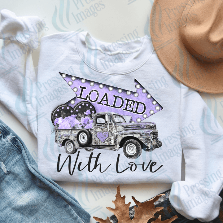 DTF 3519 Loaded with love - Pressing Images