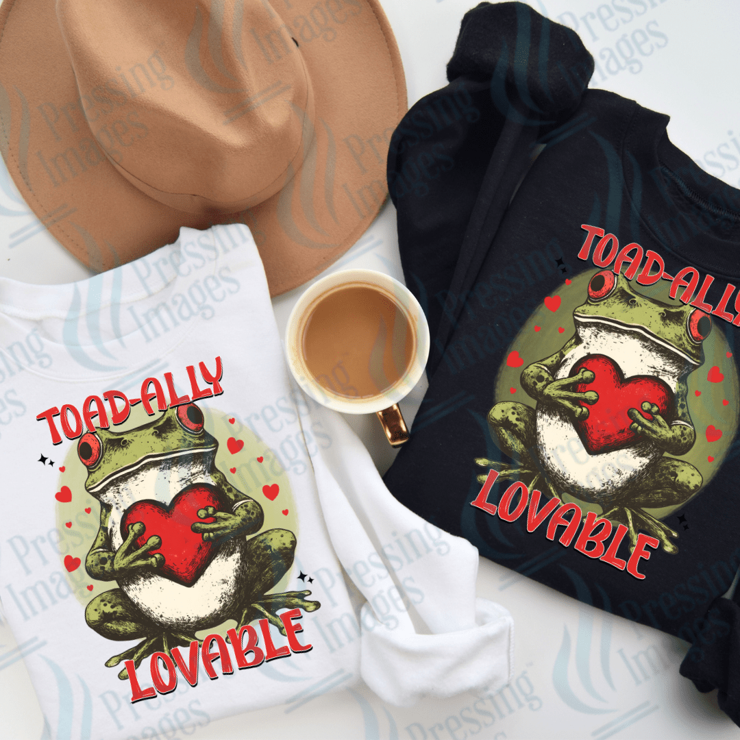 DTF 3526 Toadally lovable - Pressing Images