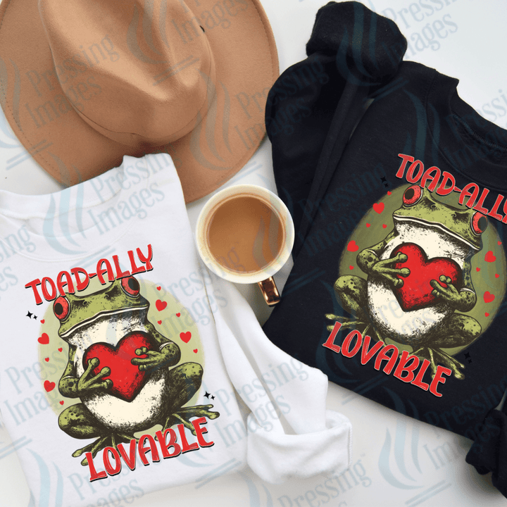 DTF 3526 Toadally lovable - Pressing Images