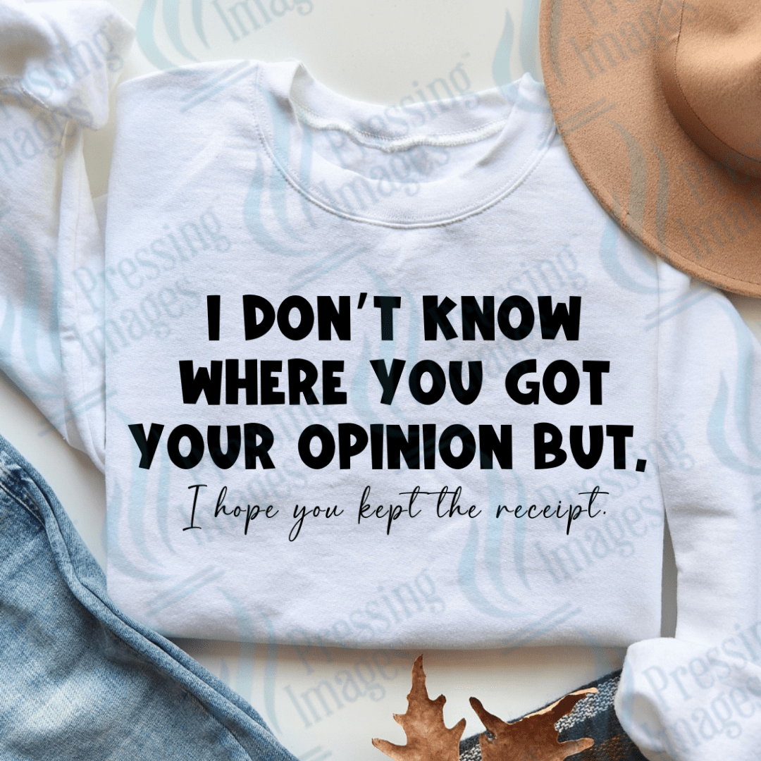 DTF 3530 I don't know where you got your opinion - Pressing Images