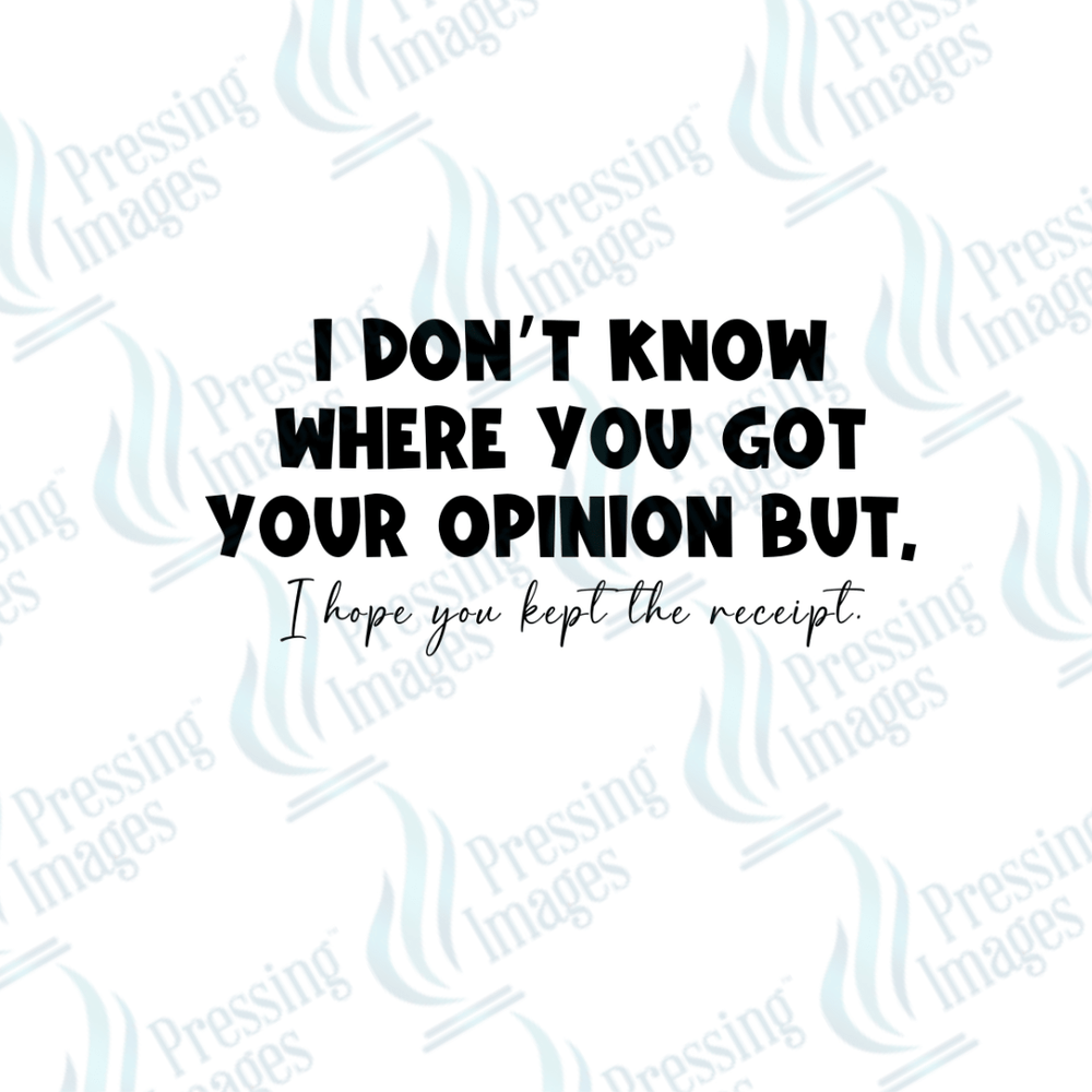 DTF 3530 I don't know where you got your opinion - Pressing Images