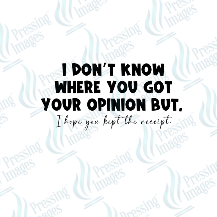 DTF 3530 I don't know where you got your opinion - Pressing Images