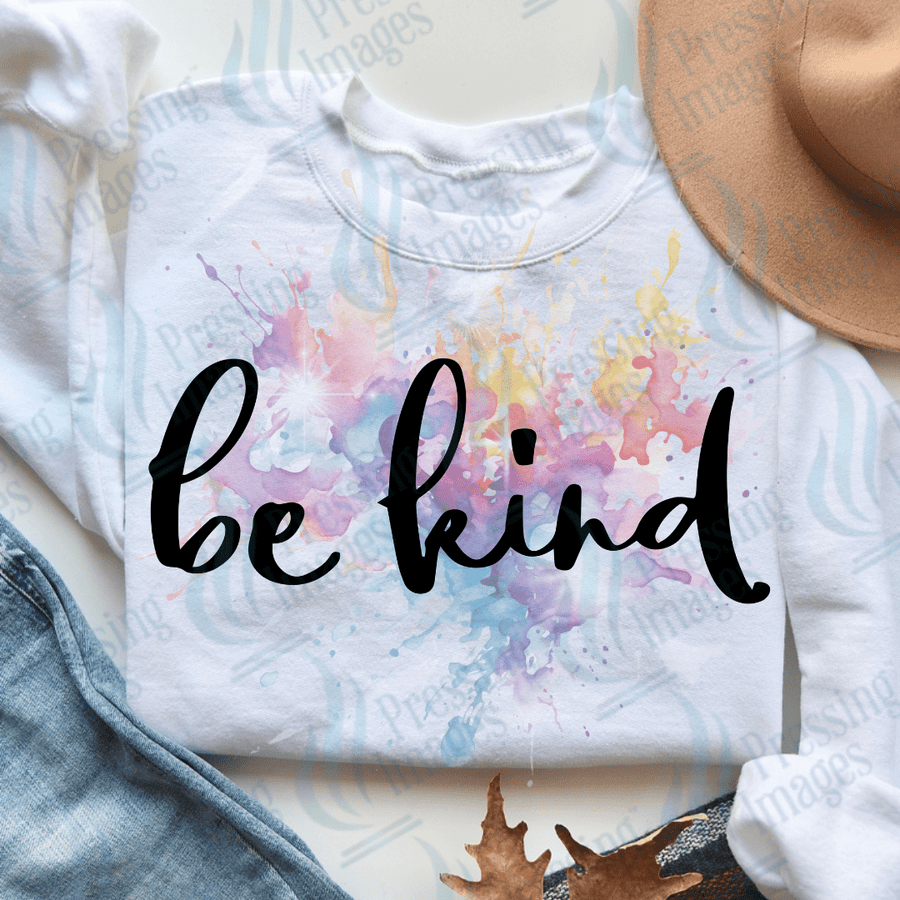 DTF 3533 Be kind - Pressing Images