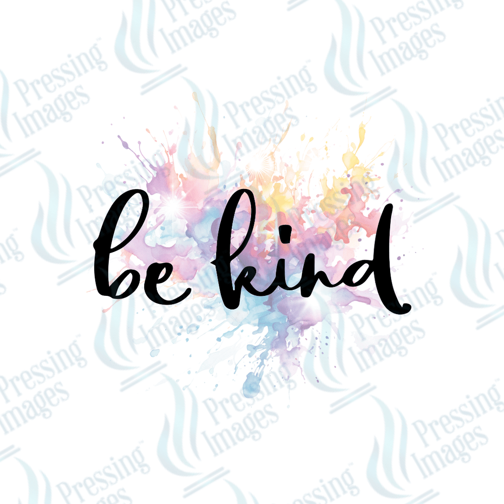 DTF 3533 Be kind - Pressing Images