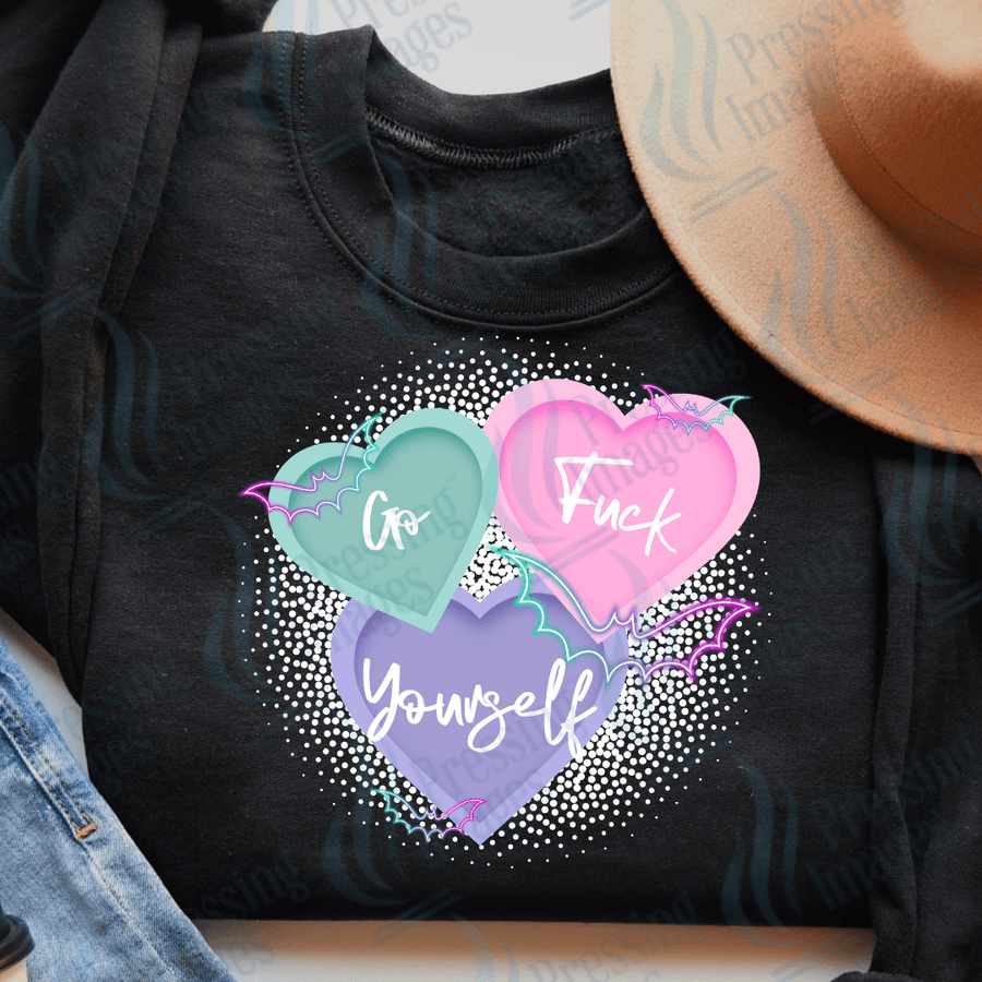 DTF 3547 Go fuck yourself - Pressing Images