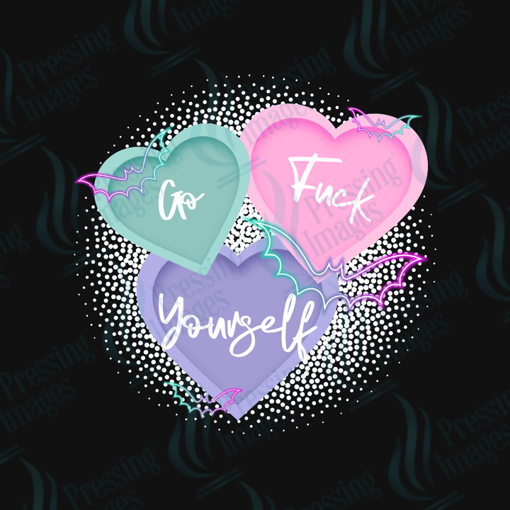 DTF 3547 Go fuck yourself - Pressing Images