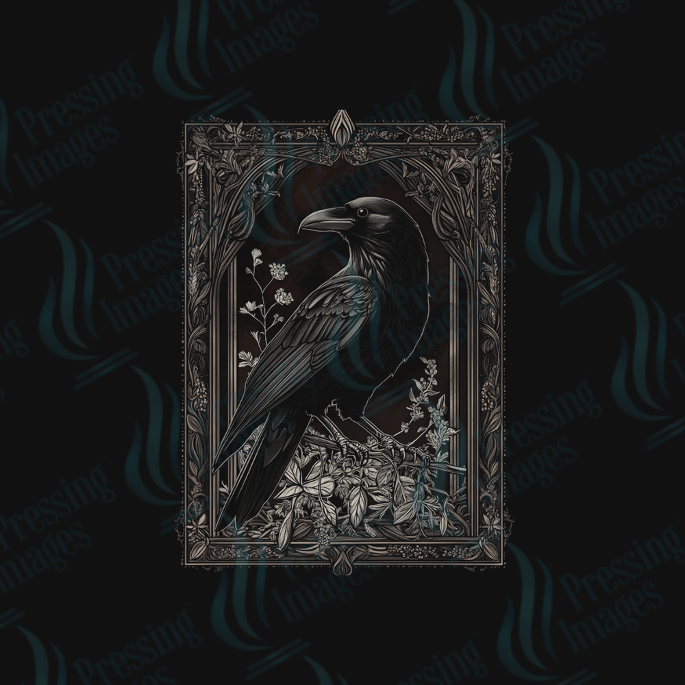 DTF 3551 Raven ( Best on dark application ) - Pressing Images