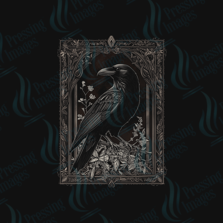 DTF 3551 Raven ( Best on dark application ) - Pressing Images