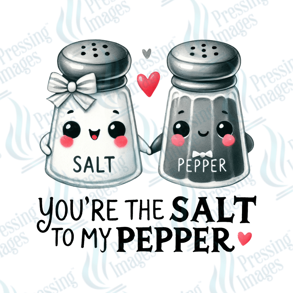 DTF 3554 You're the salt to my pepper - Pressing Images