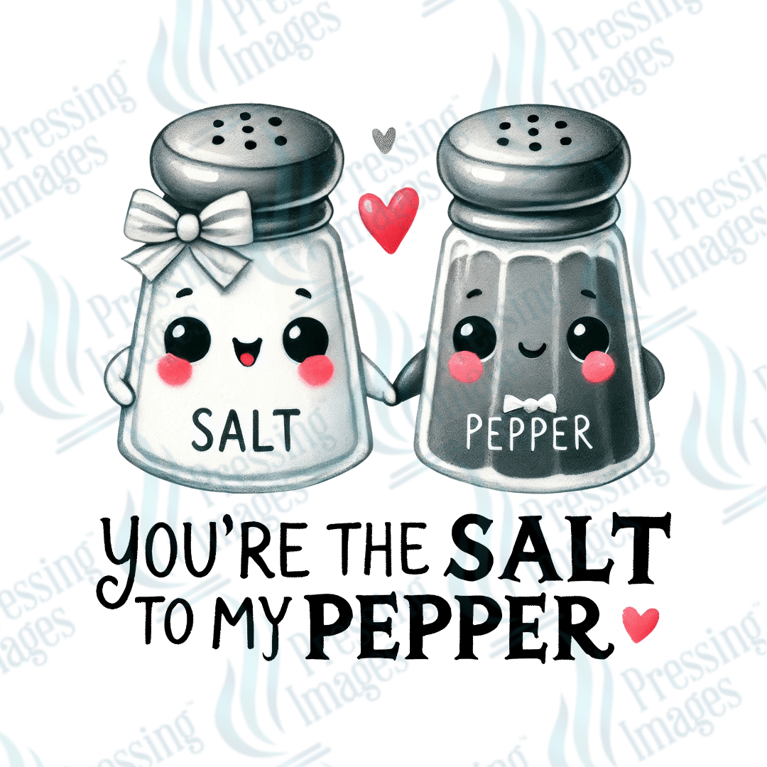 DTF 3554 You're the salt to my pepper - Pressing Images