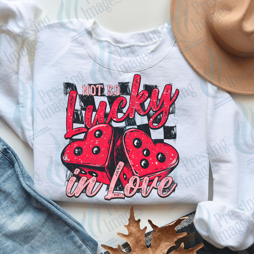 DTF 3560 Not so lucky in love - Pressing Images