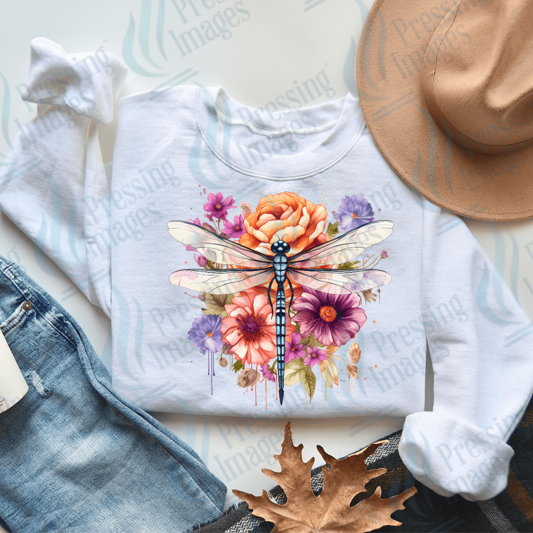 DTF 3577 Dragonfly - Pressing Images