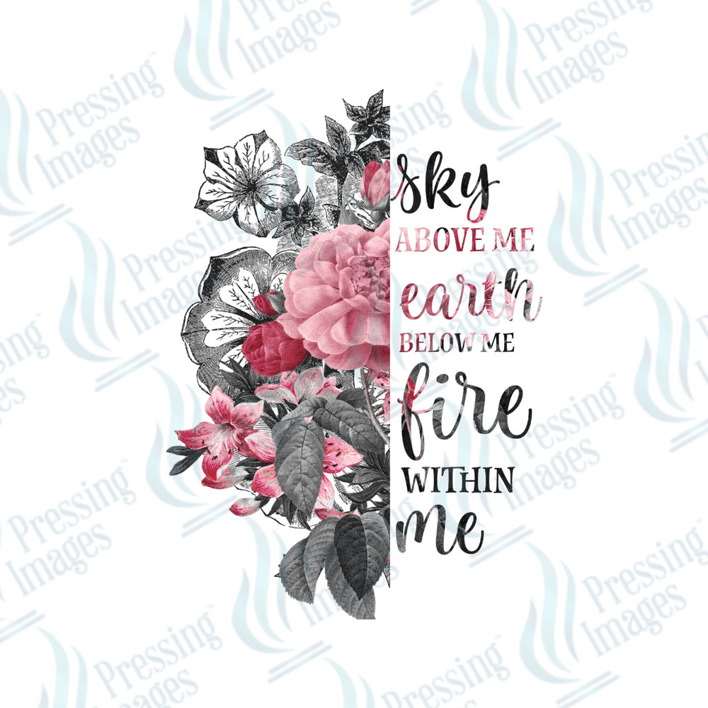 DTF 3614 Sky above me - Pressing Images