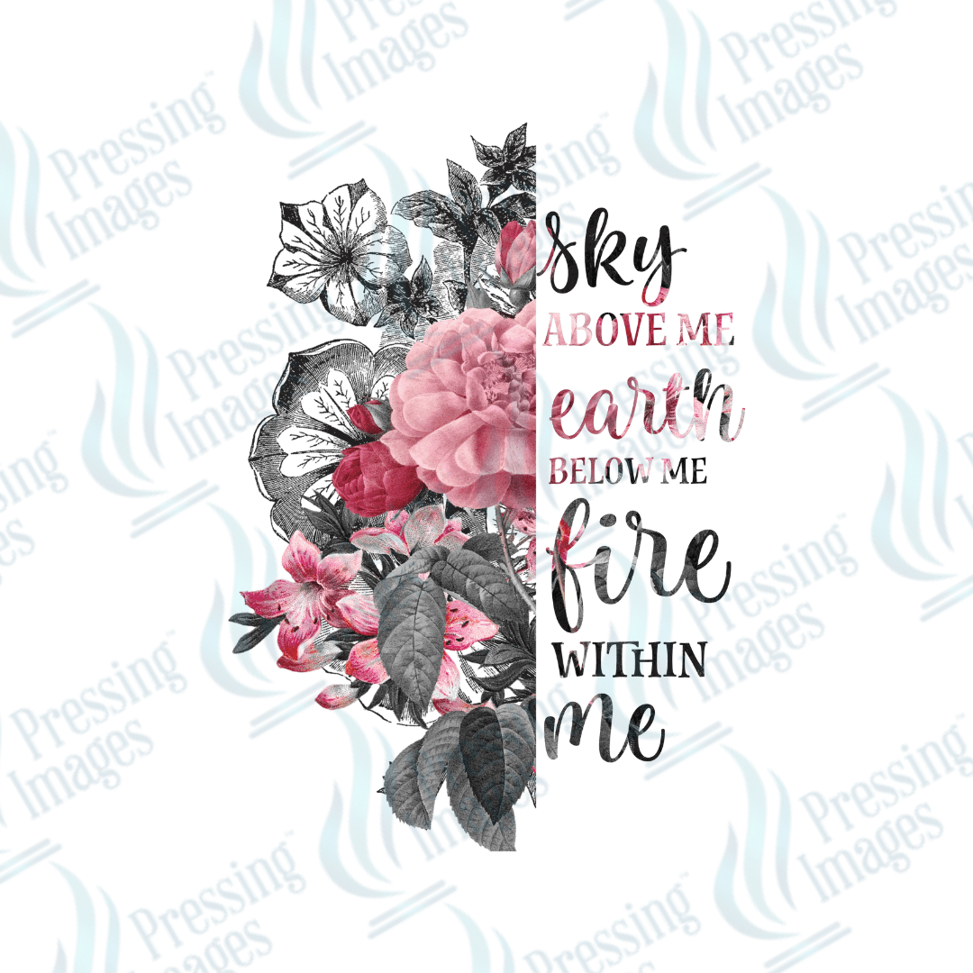 DTF 3614 Sky above me - Pressing Images