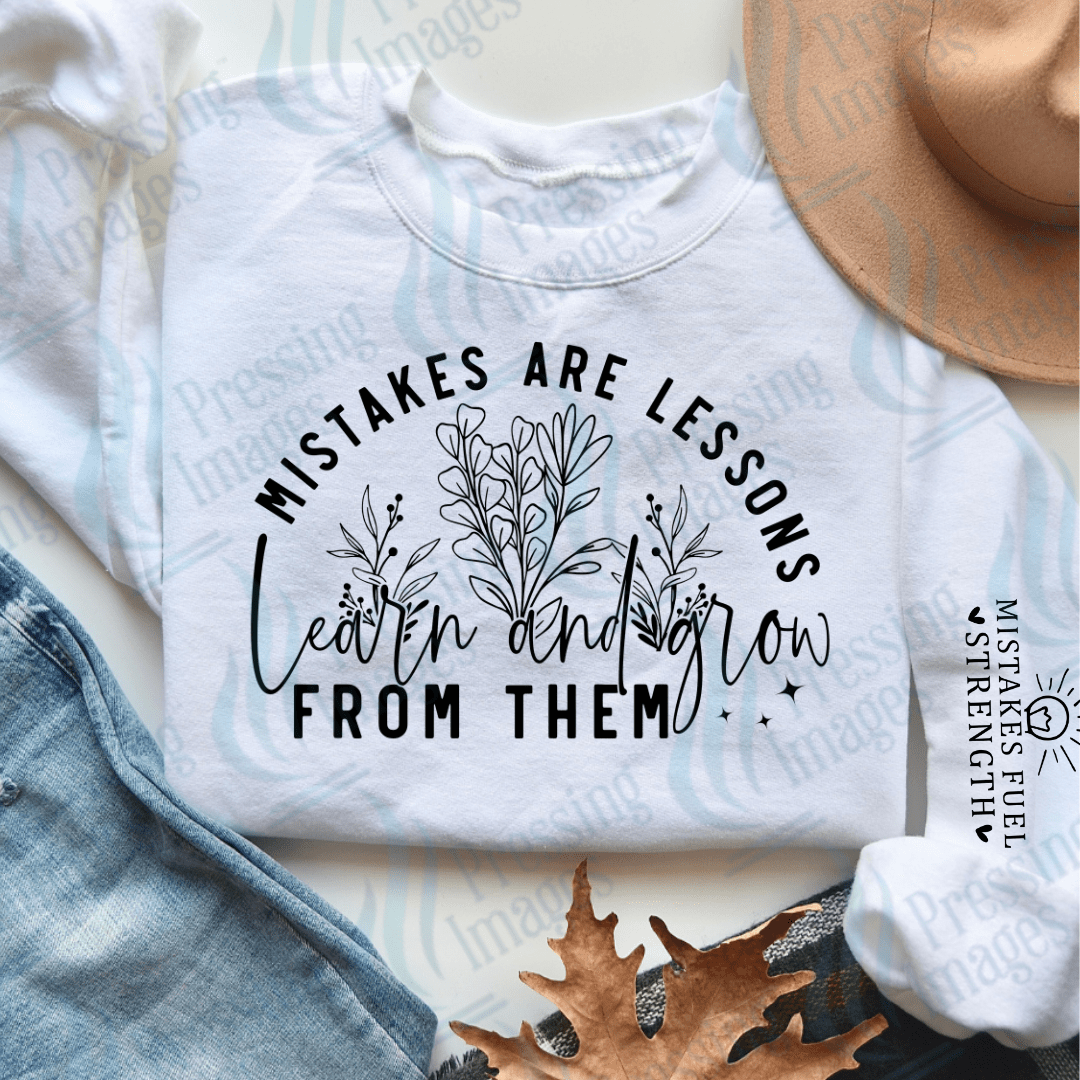 DTF 3615 Mistakes are lessons - Pressing Images
