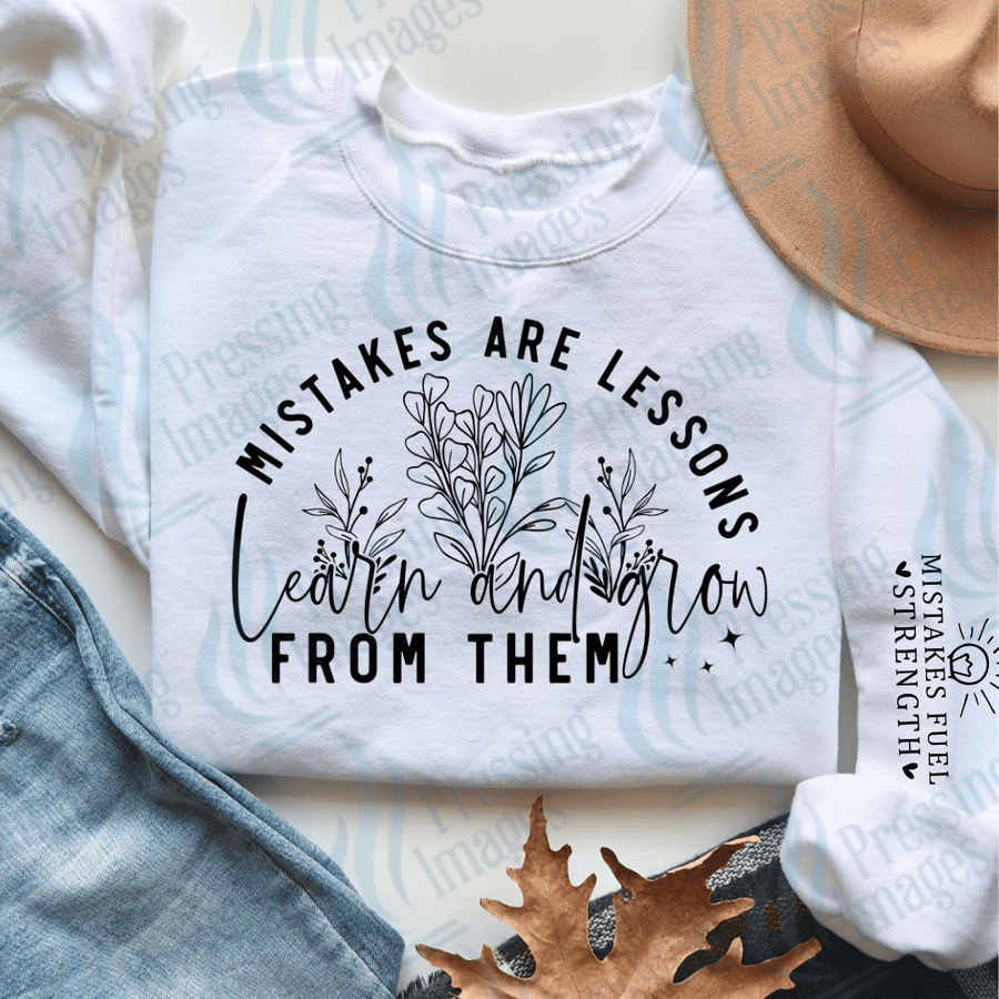DTF 3615 Mistakes are lessons - Pressing Images