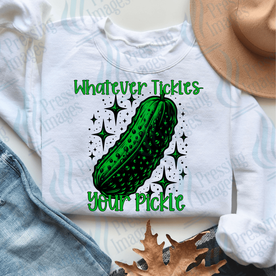 DTF 3617 Whatever tickles your pickle - Pressing Images
