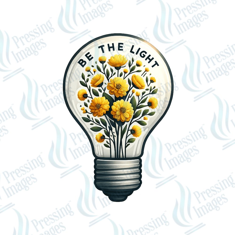 DTF 3621 Be the light - Pressing Images