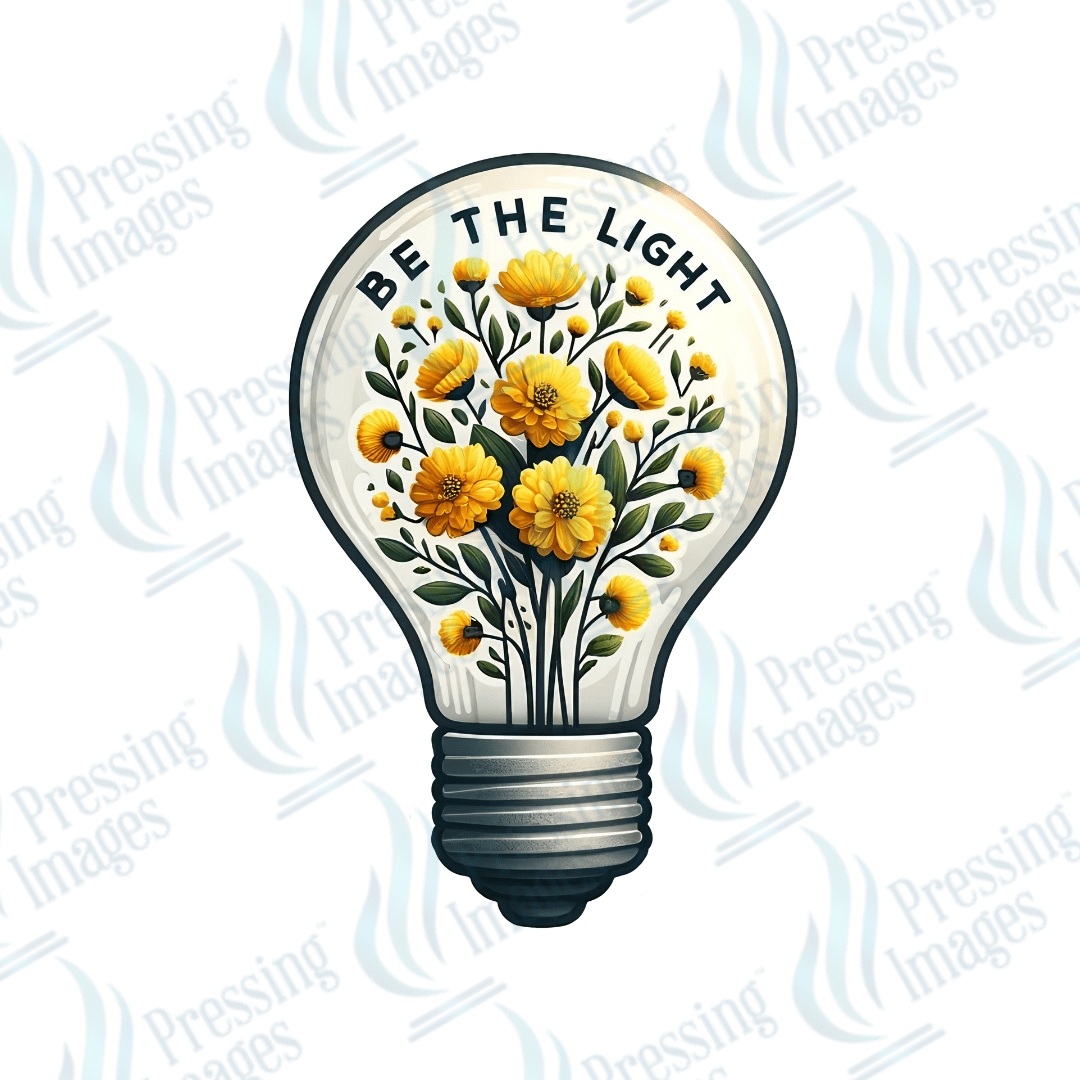 DTF 3621 Be the light - Pressing Images